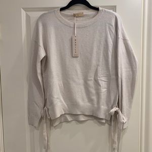 Mahila Side Tie Sweater